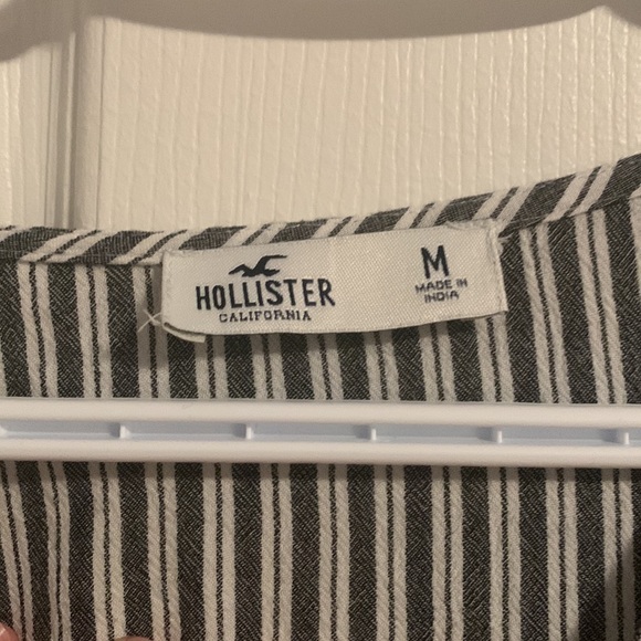 Hollister Striped Wrap Top - Picture 3 of 4